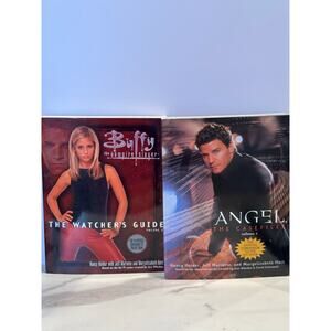 Buffy the Vampire Slayer The Watcher's Guide Vol 2 and Angel The Casefiles Vol 1
